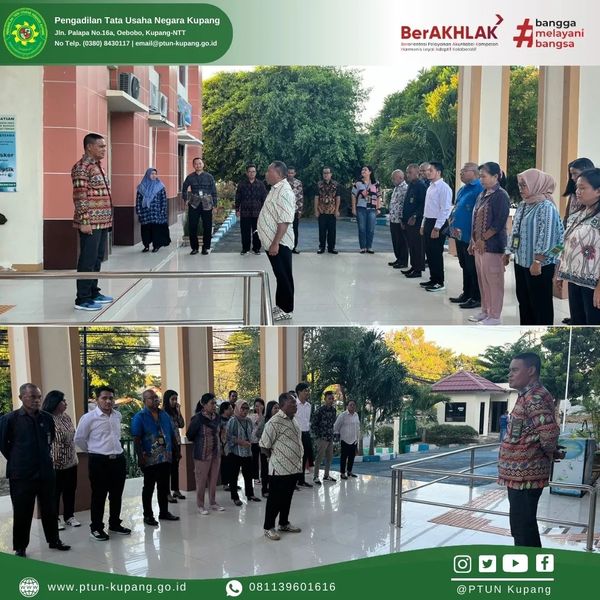 Pegawai Teladan dan Agen Perubahan pada Pengadilan Tata Usaha Negara Kupang