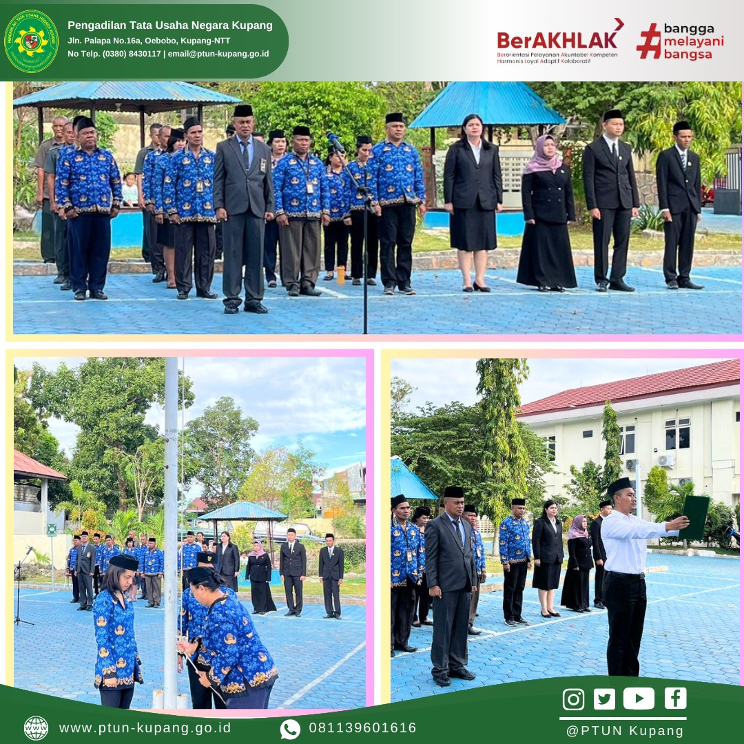 Upacara Bendera Memperingati Hari Lahirnya Pancasila Tahun 2024, 