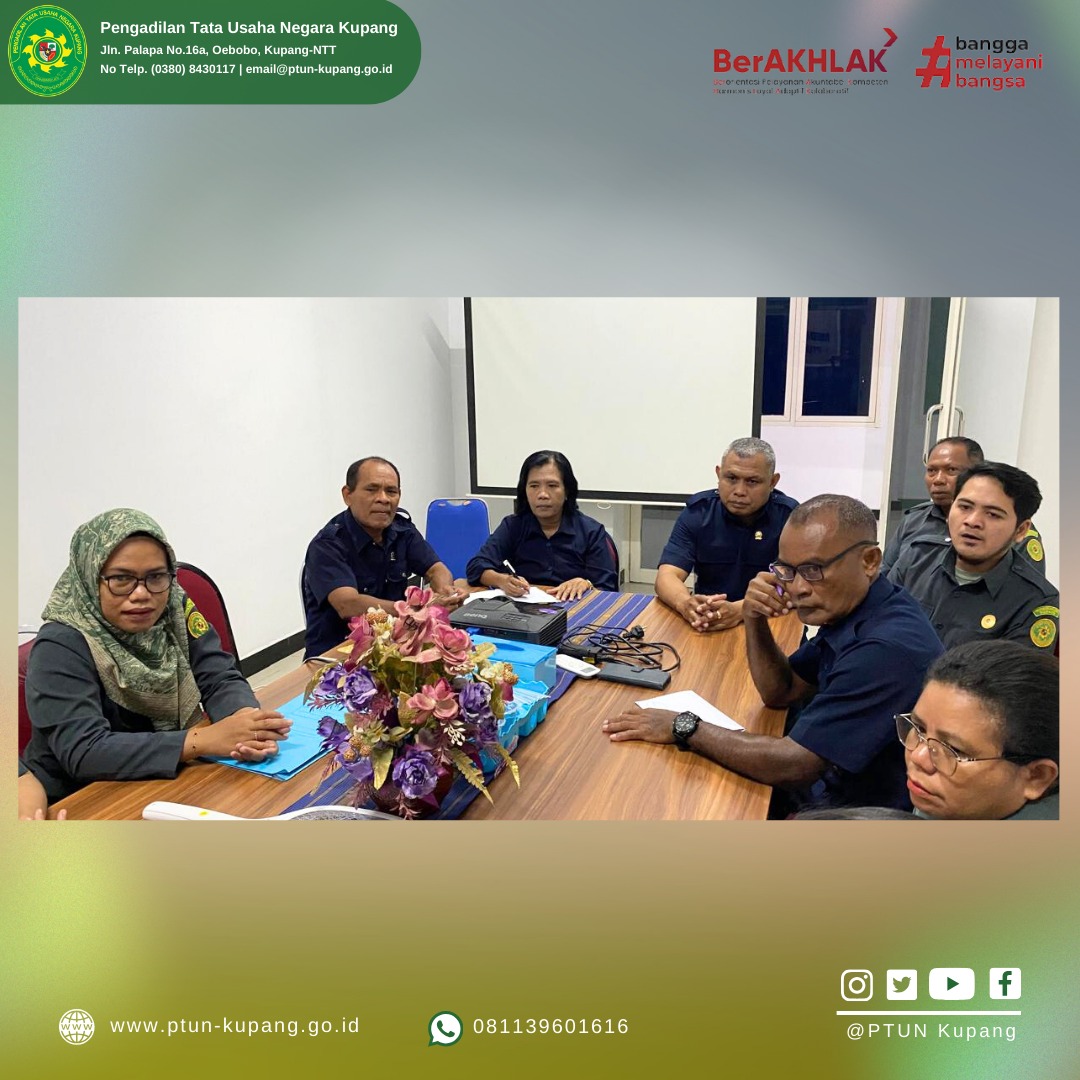 dilaksanakan Rapat Internal Kepaniteraan