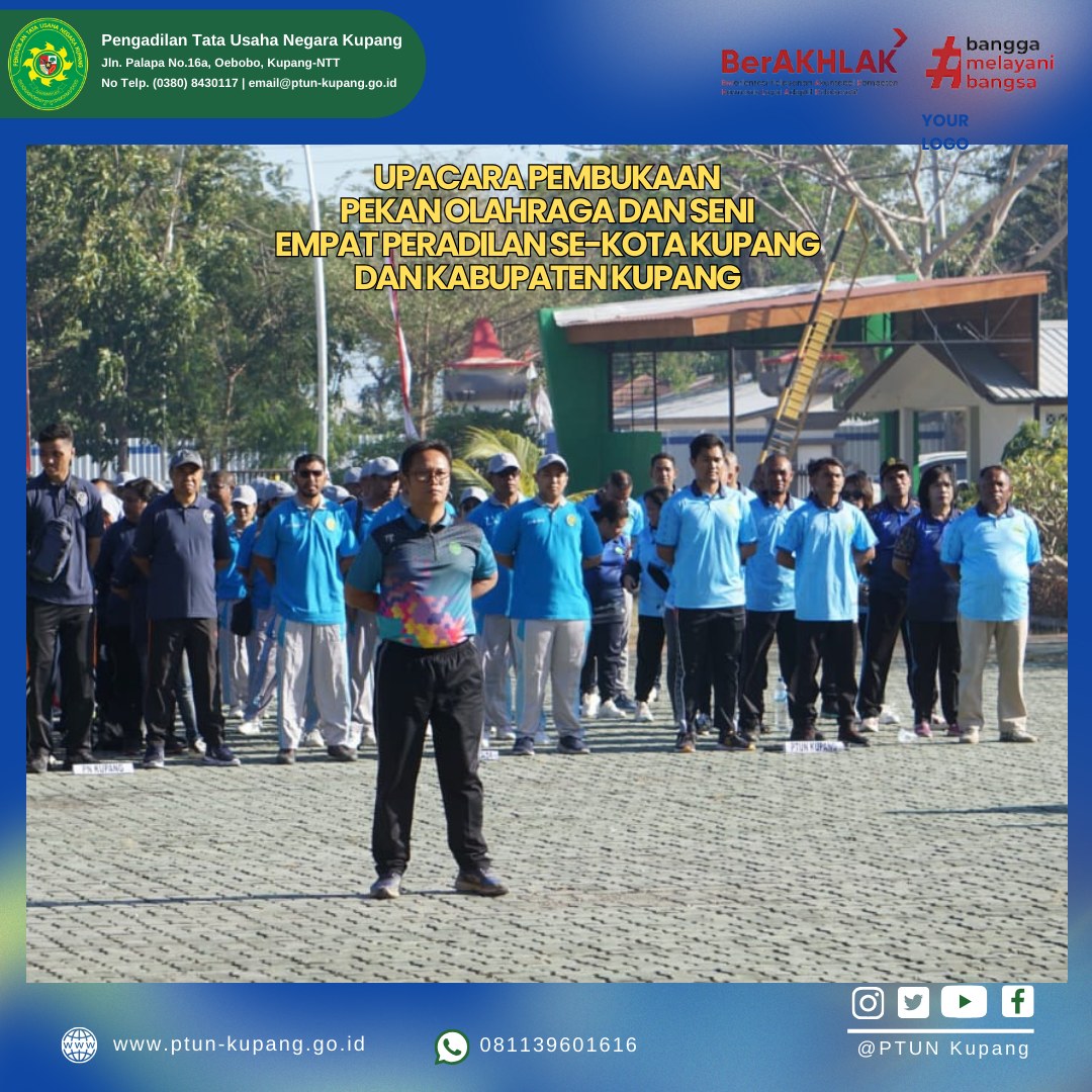 Kegiatan Jalan Bersama dan Upacara pembukaan Pekan Olahraga 