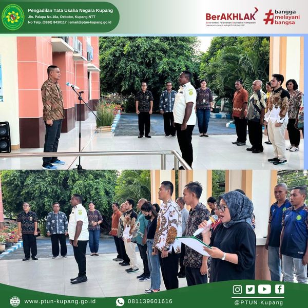 Penyerahan Tali Kasih kepada PPNPN PTUN Kupang