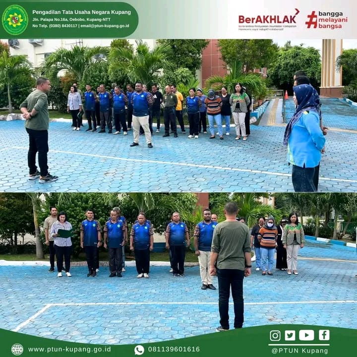  Apel Sore dengan Pembina Apel, Panitera PTUN Kupang
