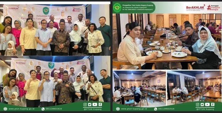 Pengadilan Tata Usaha Negara Kupang mengadakan acara Buka Puasa Bersama di Sahid Hotel T-More Kupang