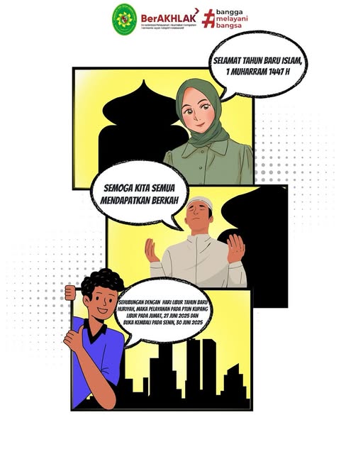 Tahun Baru Islam 1 Muharram 1447 H