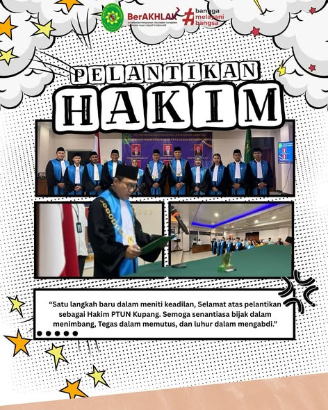 Pelantikan Hakim Baru