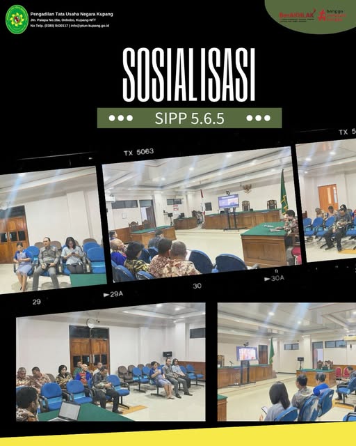 Pengadilan Tata Usaha Negara Kupang Goes Digital 