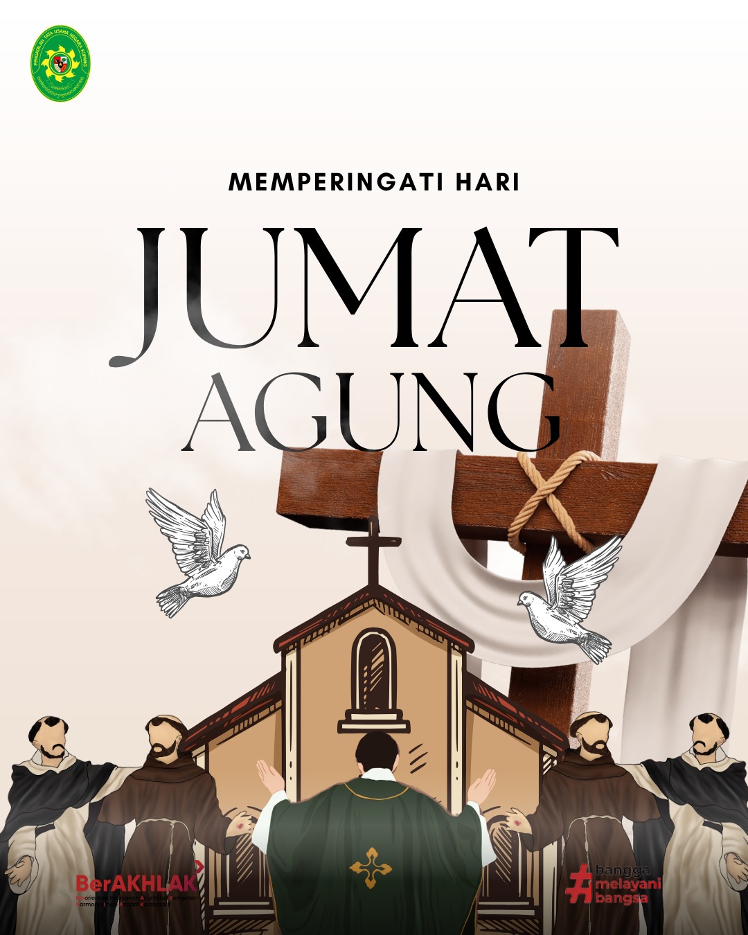 Segenap keluarga besar PTUN Kupang mengucapkan Selamat Memperingati Jumat Agung .