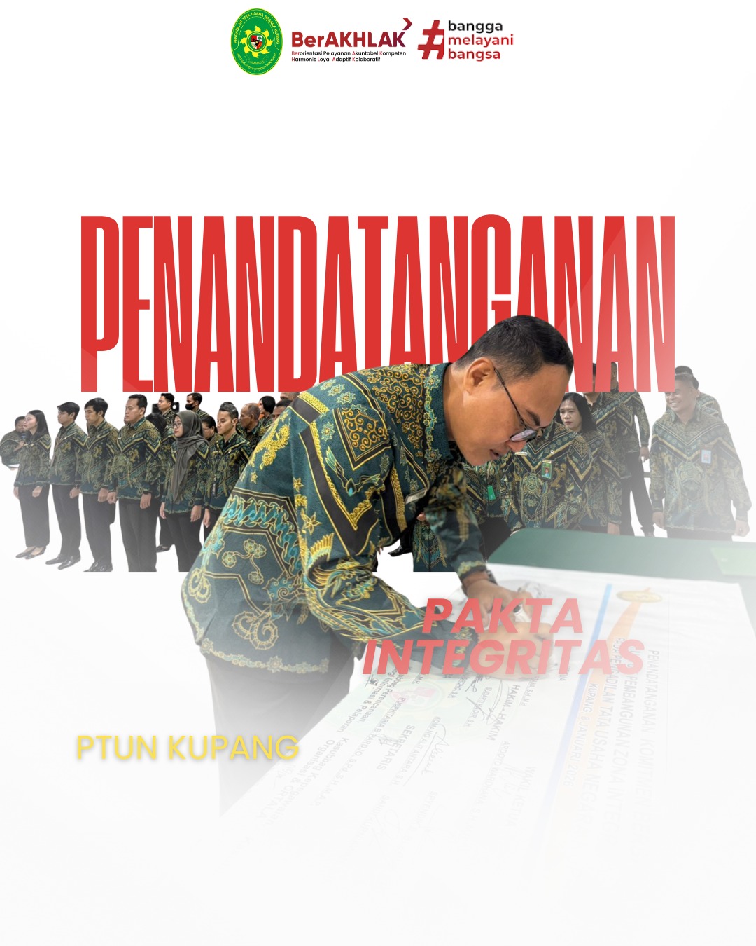 Penandatanganan Pakta Integritas