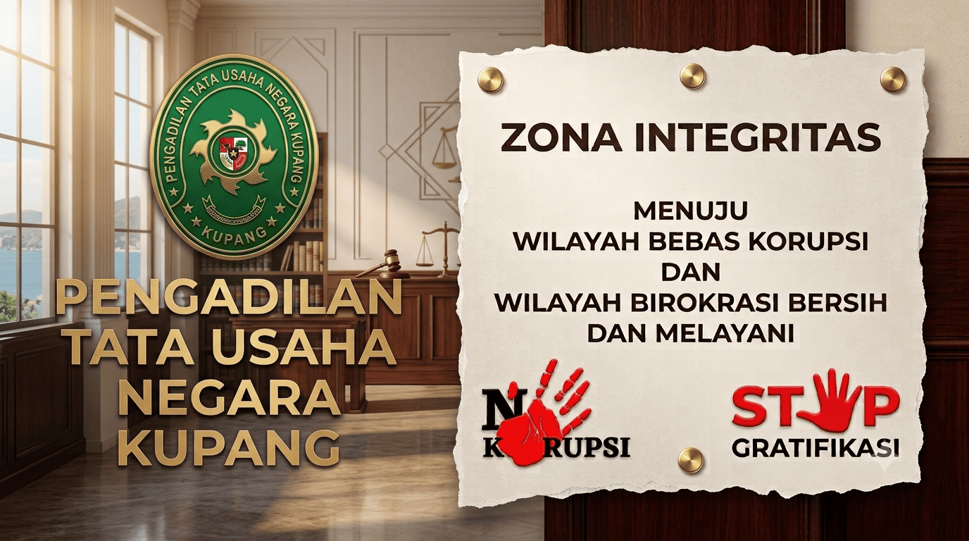 Komitmen PTUN Kupang Dalam Pembangunan Zona Integritas Menuju WBK dan WBBM
