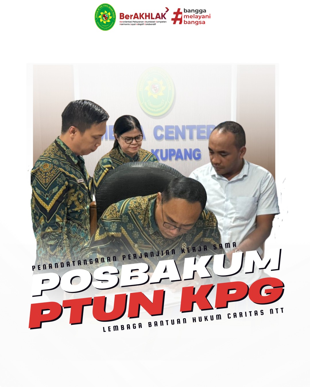  penandatanganan Perjanjian Kerja Sama dengan Lembaga Bantuan Hukum 