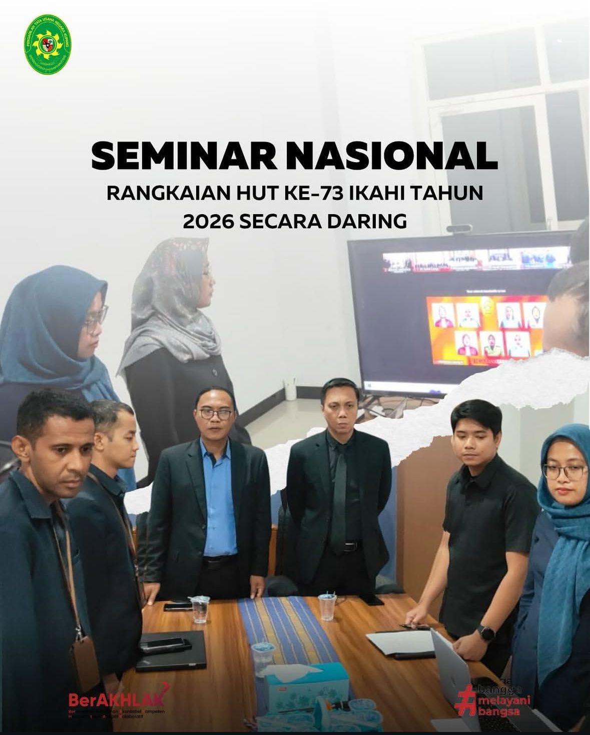 SEMINAR NASI0NAL  Rangkaian Hut Ke-73 IKAHI Tahun 2026 Secara Daring.