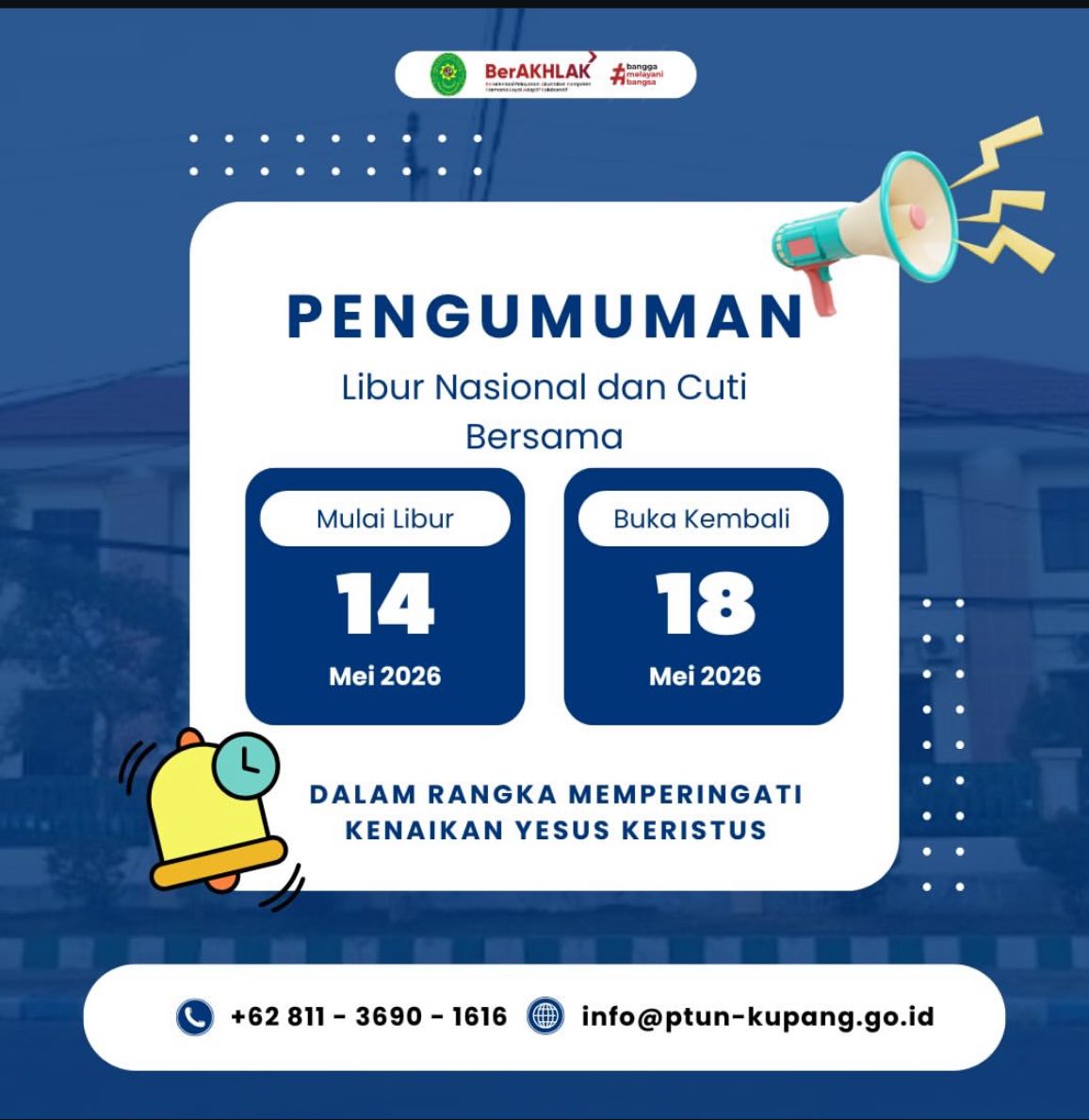Libur Nasional dan Cuti Bersama Kenaikan Yesus Kristus,