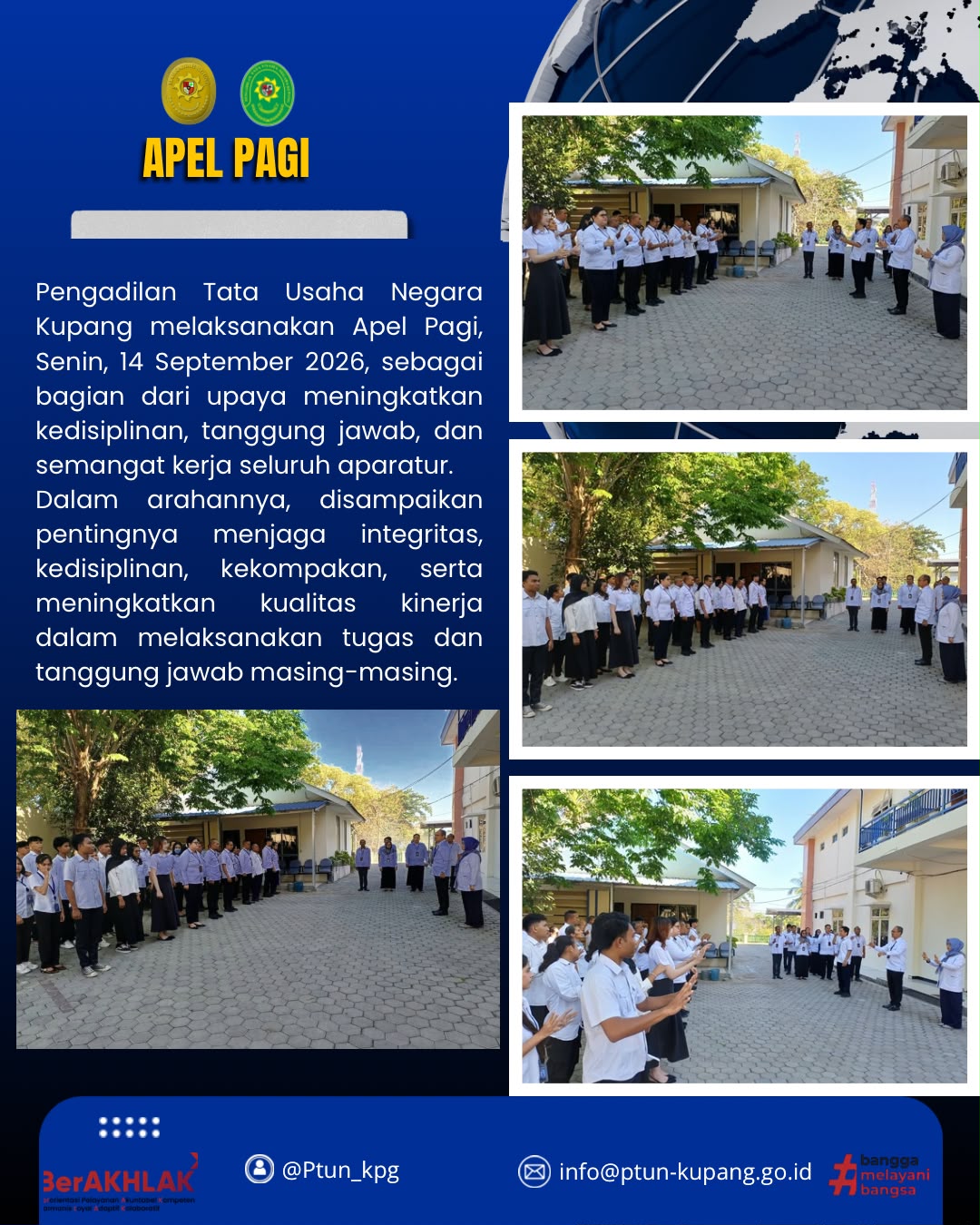 Apel Pagi 14 September 2026