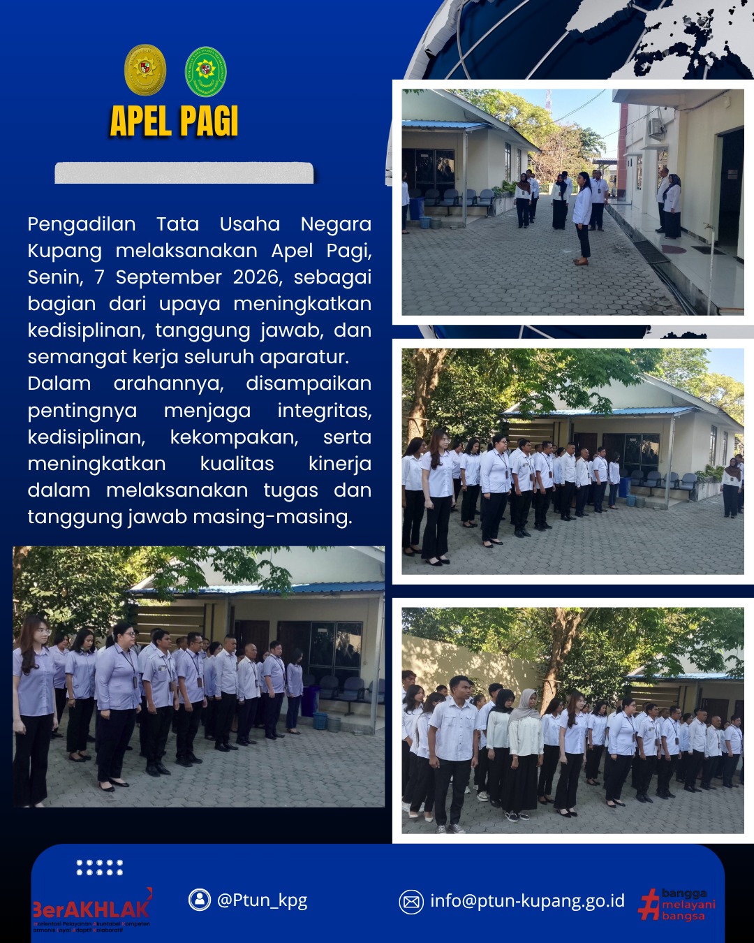 Apel Pagi 7 September 2026