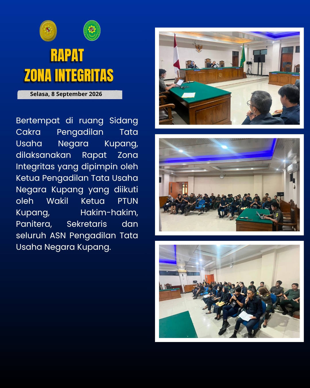 Rapat Zona Integritas 08 September 2026