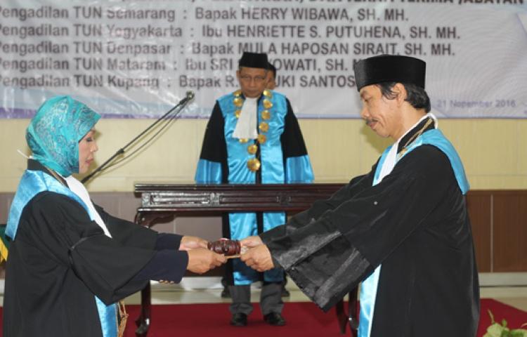 Pelantikan Dan Serah Terima Jabatan Ketua PTUN Kupang