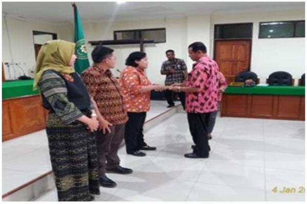 Perpisahan dengan Hakim PTUN Kupang