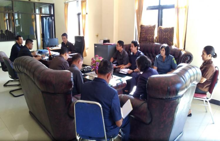 Rapat Internal Bulanan dalam rangka persiapan akreditasi