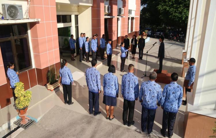 Upacara Memperingati Hari Kesaktian Pancasila tahun 2018