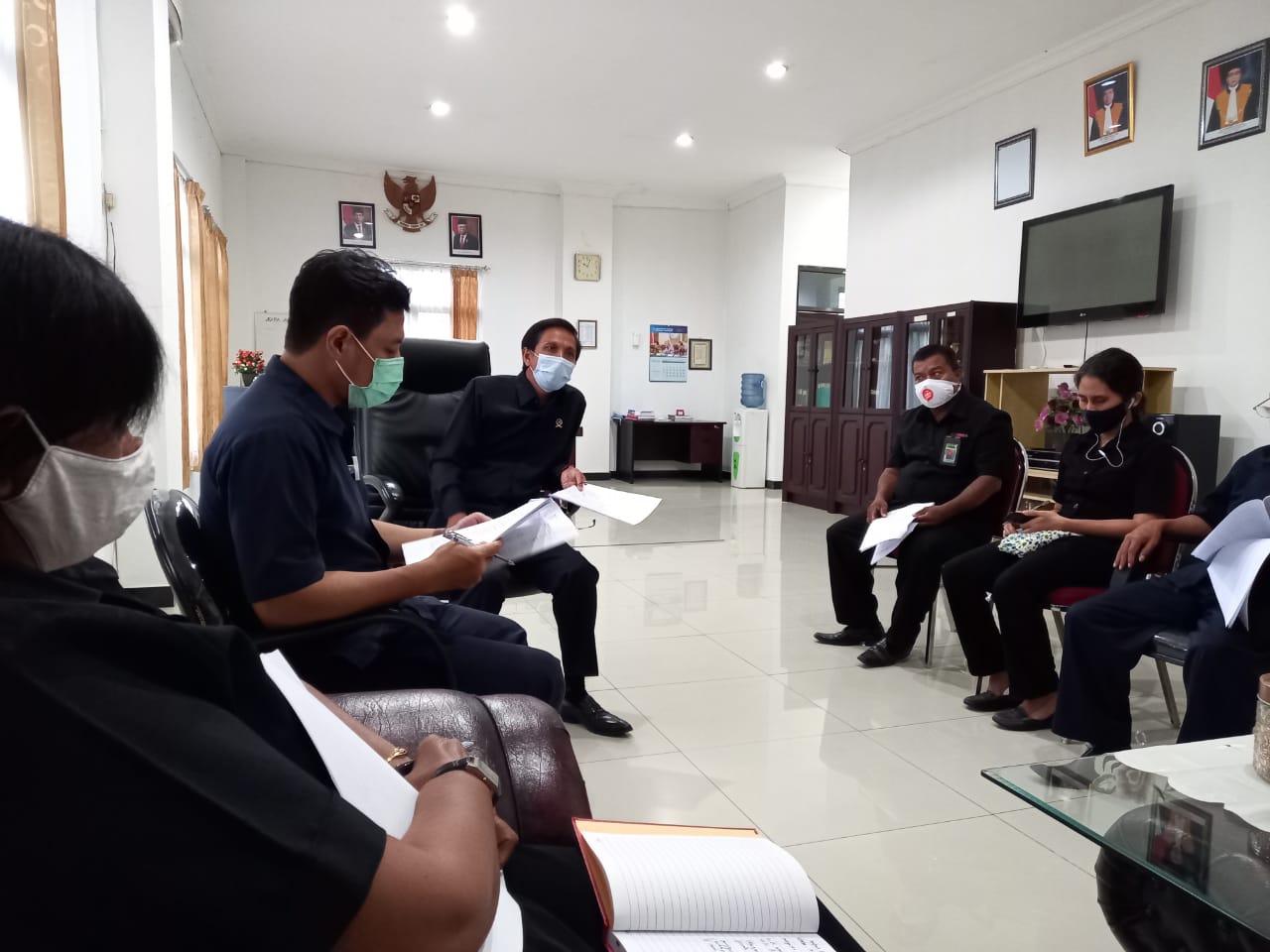 RAPAT PEMBAHASAN DIPA PENGADILAN TATA USAHA NEGARA KUPANG TAHUN  2021
