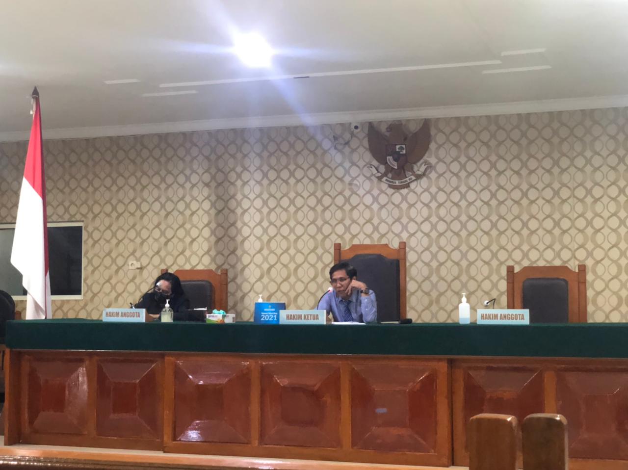 RAPAT RUTIN BULAN FEBRUARI 2021 PTUN KUPANG