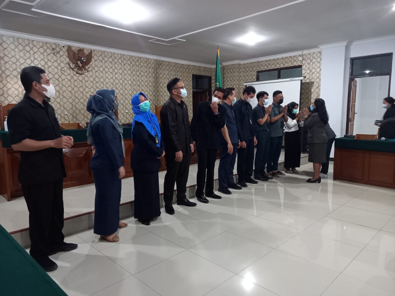 PTUN KUPANG merayakan Idul Fitri 1442 Hj.