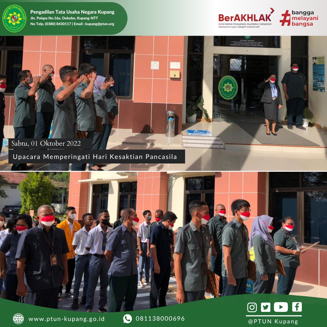 Upacara Peringatan Hari Kesaktian Pancasila