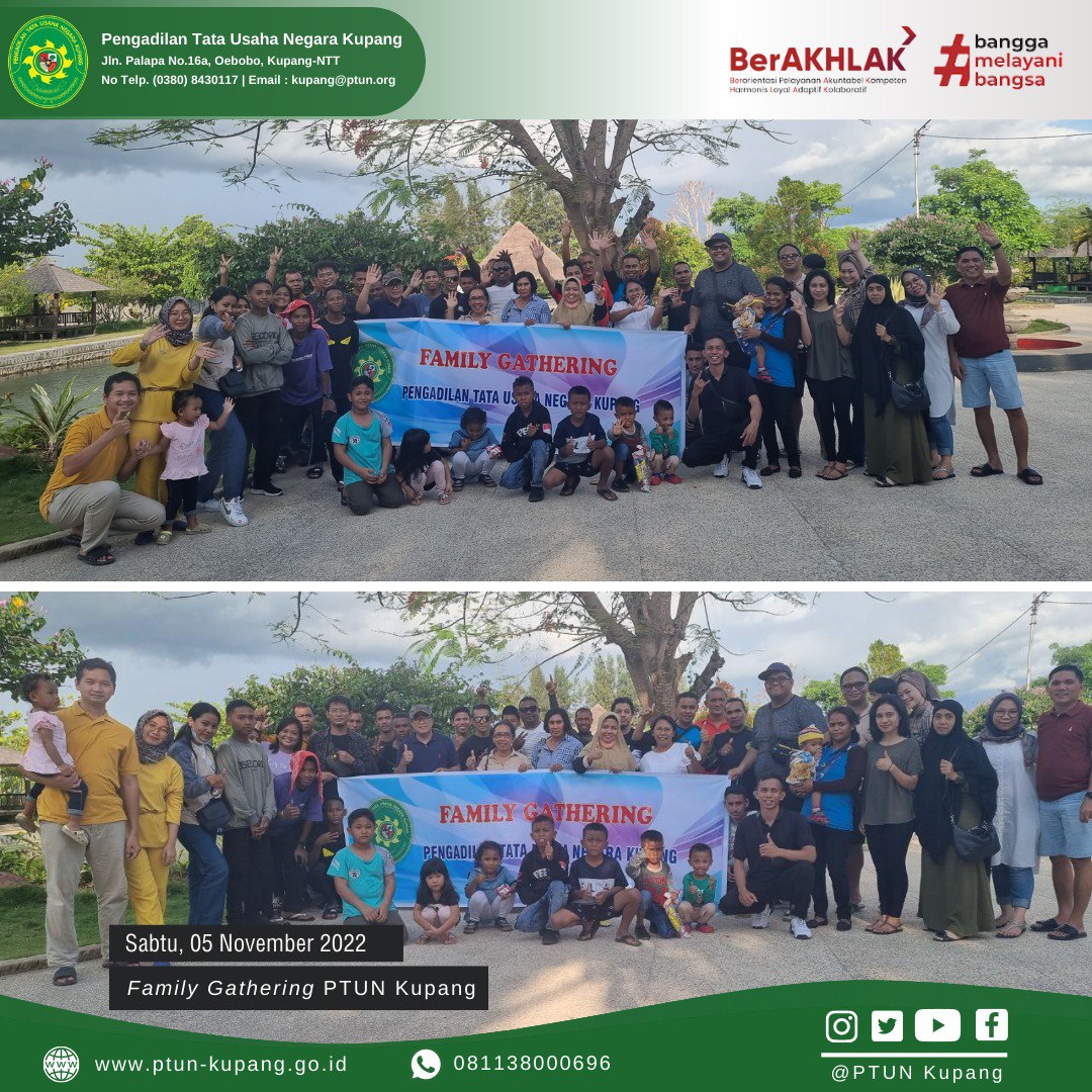 Family Gathering PTUN Kupang