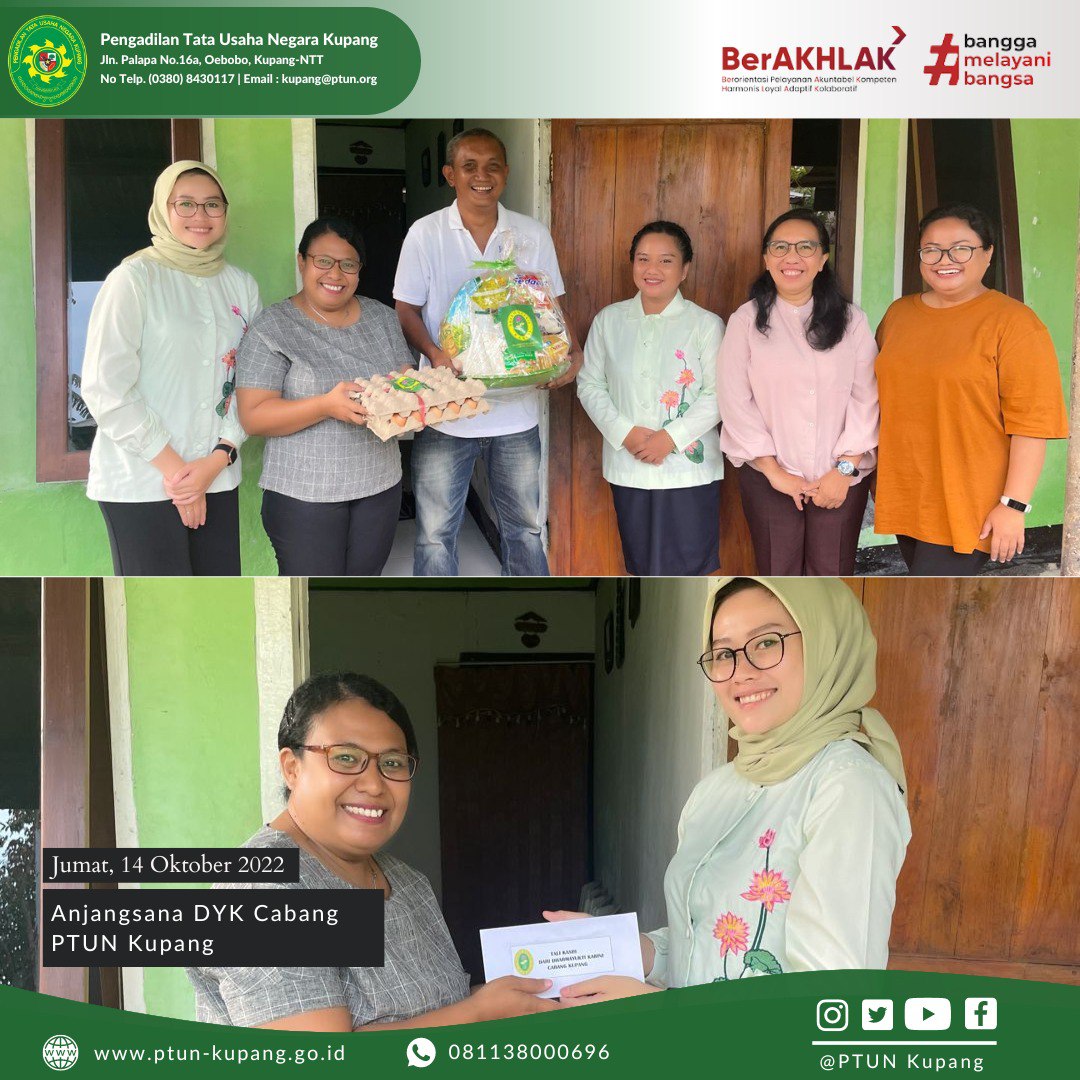 Anjangsana DYK Cabang PTUN Kupang