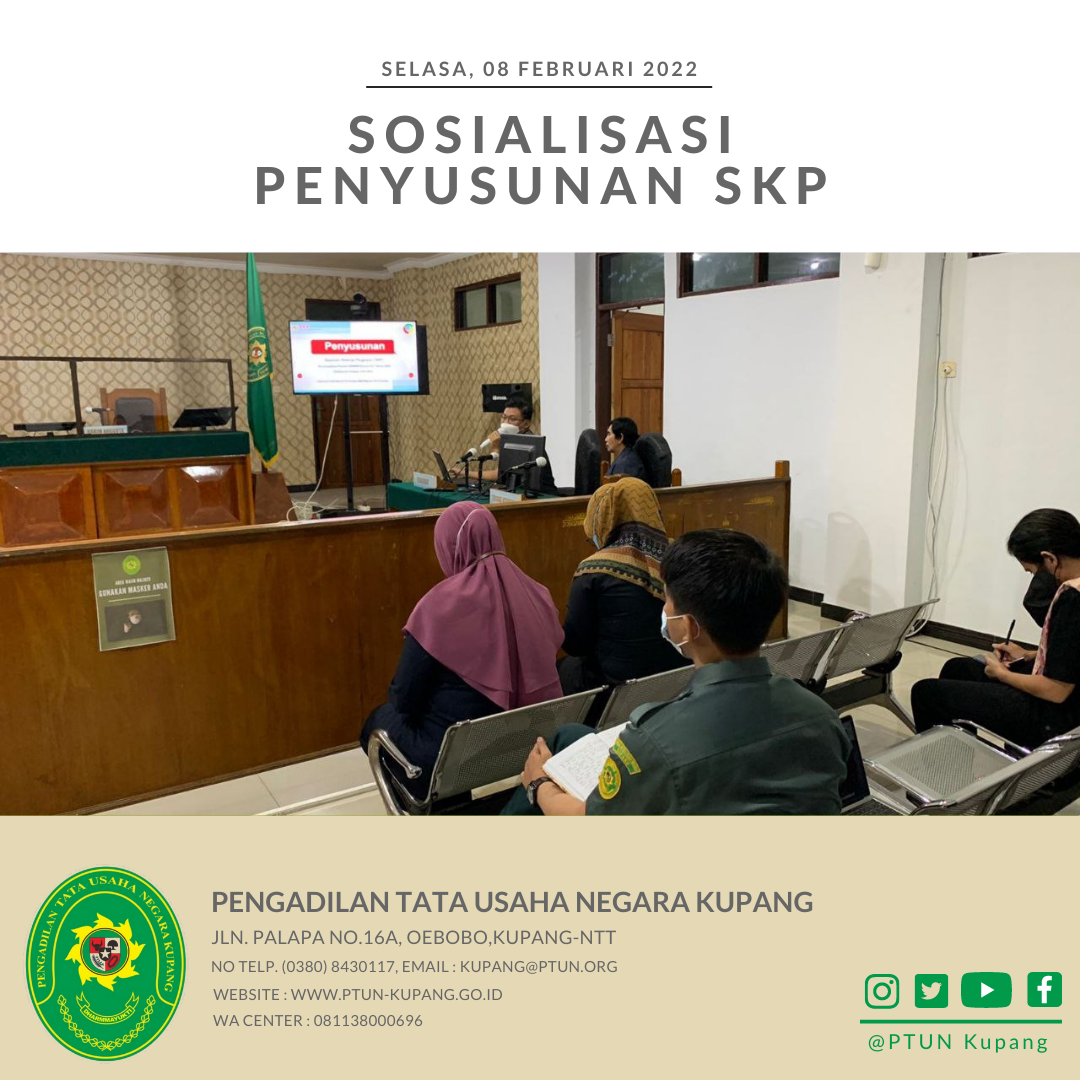 Sosialisasi Penyusunan SKP