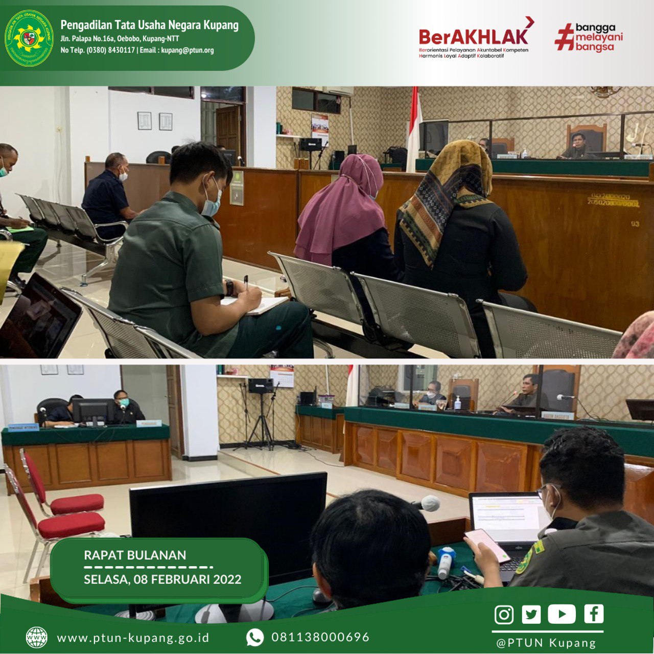 RAPAT BULANAN FEBRUARI